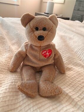 Vintage 1999 ty beanie baby signature bear